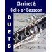 Clarinet & Cello or Bassoon Duets
